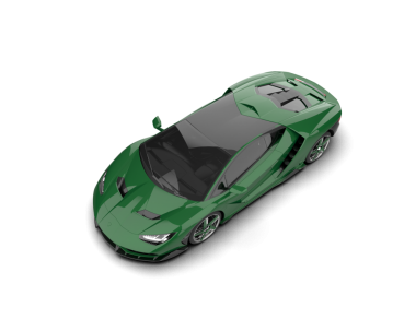 Arka planda modern araba var. 3d oluşturma