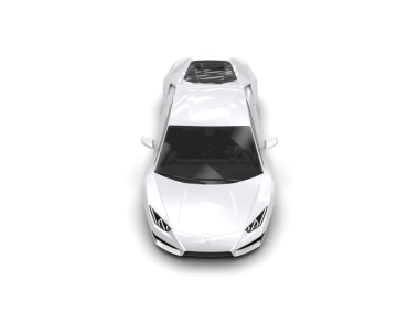 beyaz araba beyaz zemin üzerine izole