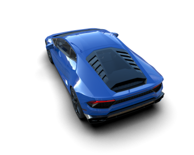 araba siyah arkaplanda izole edildi