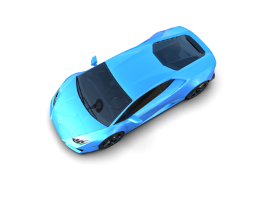 Bir arabanın 3 boyutlu görüntüsü