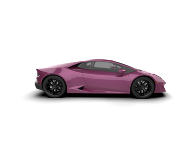 Modern araba arka planda izole edilmiş. 3 boyutlu resimleme