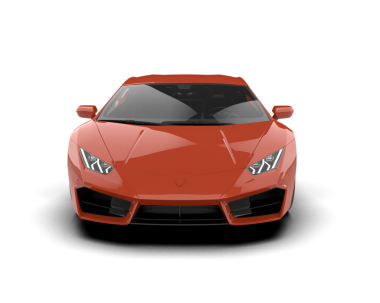 modern spor araba beyaz arka planda izole