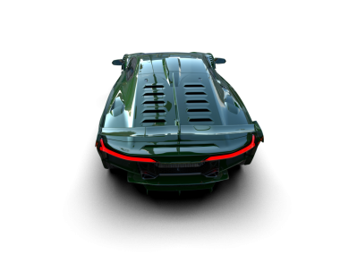 Araba beyaz arka planda izole edilmiş. araba.