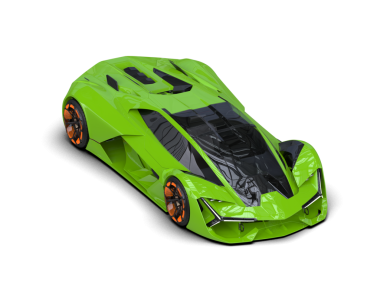 Modern süper spor araba