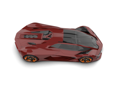 Bir markanın 3 boyutlu tasarımı - daha az genel bir araba