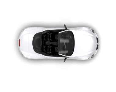 beyaz modern spor araba