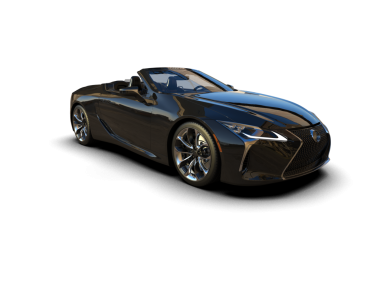 modern lüks araba siyah arka planda izole edilmiş.