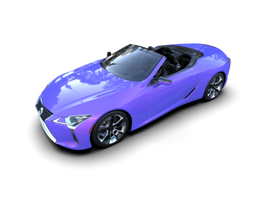 Siyah arka planda modern bir araba. 3d oluşturma.