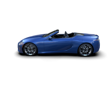 3 boyutlu mavi bir spor araba.