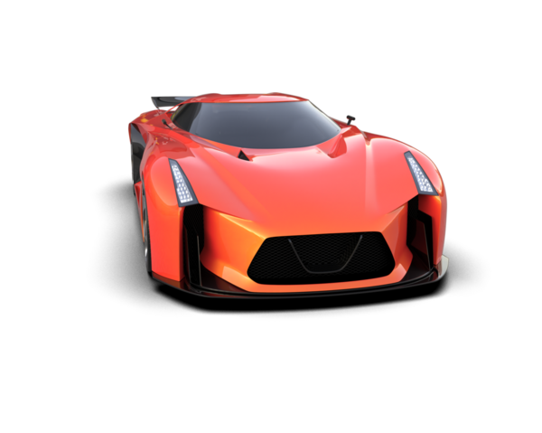 Siyah arka planda modern araba.