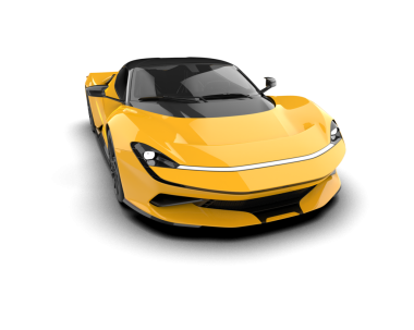 Modern araba. vektör gerçekçi illüstrasyon