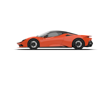 Modern araba vektör illüstrasyonu