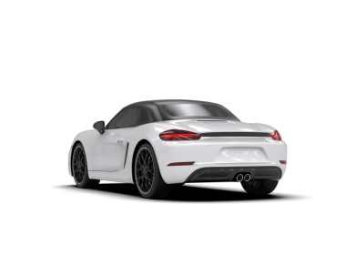 beyaz arka planda modern araba 3 boyutlu görüntüleme