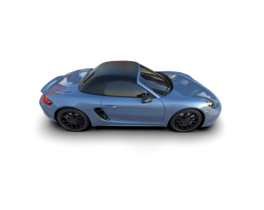 Daha az genel olan yepyeni bir konsept arabanın 3 boyutlu çizimi