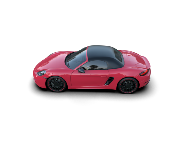 modern araba beyaz arka planda izole edildi. 3 boyutlu görüntüleme