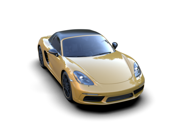 Siyah arka planda modern lüks spor araba.