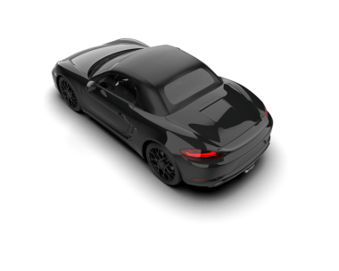 Siyah arka planda modern araba.