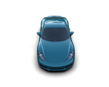 Karanlık bir arka planda modern lüks bir araba. 3d oluşturma.