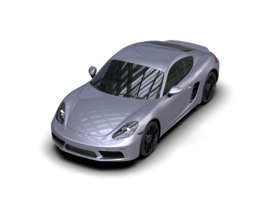 modern otomobil arka planda izole edildi