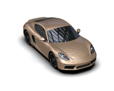 Bir spor arabanın 3 boyutlu canlandırması