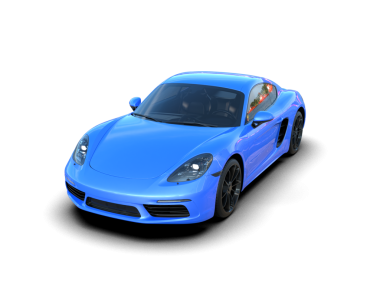 Mavi Modern spor araba