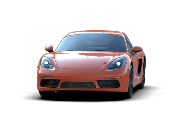 Siyah arka planda modern spor araba. 3d oluşturma