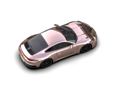 Bir arabanın 3 cg görüntüsü