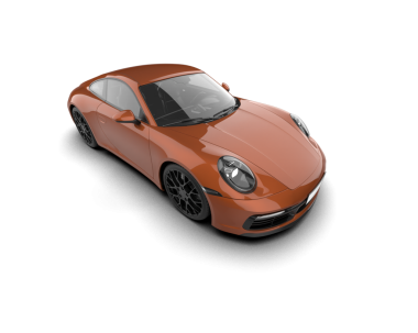 Modern araba. 3d oluşturma