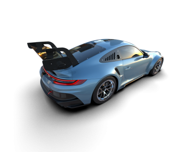 Daha az genel bir konsept arabanın 3 boyutlu çizimi