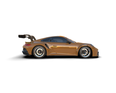 beyaz arkaplanda modern araba