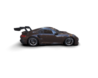 modern siyah ve sarı araba beyaz üzerine izole edilmiş..