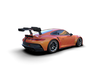 beyaz arka planda modern araba 3 boyutlu görüntüleme