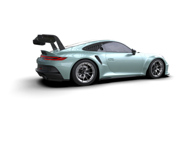 Arka planda modern spor araba. 3d oluşturma