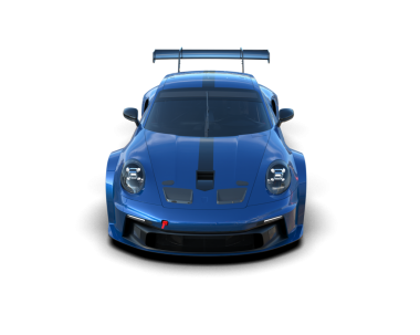 Modern araba arka planda izole edilmiş. 3D görüntüleme - illüstrasyon