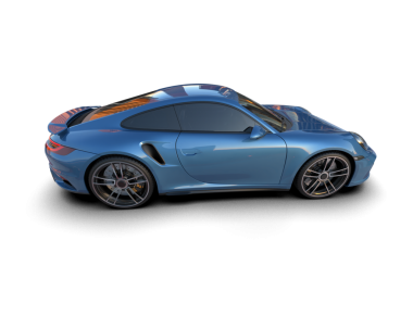 araba siyah arkaplanda izole edildi