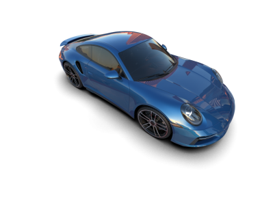 Daha az genel bir konsept arabanın 3 boyutlu çizimi