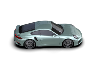 Beyaz bir arka plan üzerinde izole lüks araba