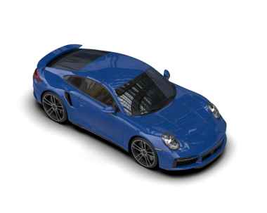 modern spor araba siyah arka planda izole edildi