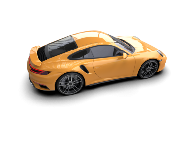 modern lüks araba beyaz arka planda izole edilmiş 3 boyutlu görüntüleme