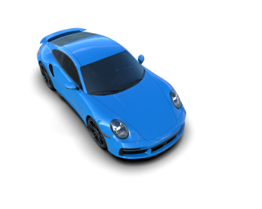 Daha az genel bir konsept arabanın 3 boyutlu çizimi