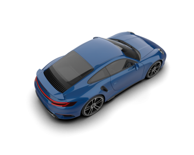 Daha az genel bir konsept arabanın 3 boyutlu çizimi