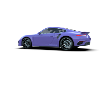 modern araba arka planda