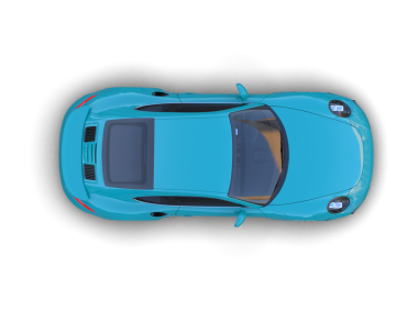 Araba manzaralı. Siyah arka planda izole edilmiş. 3d oluşturma.