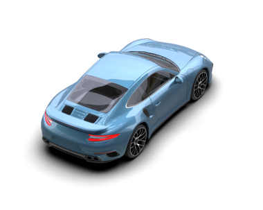 Modern araba. Araç 3D illüstrasyon