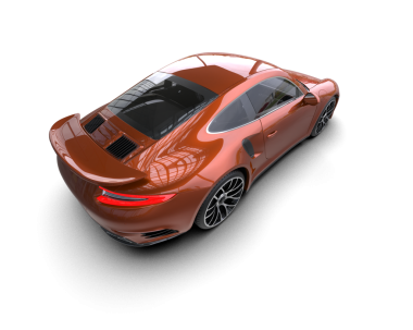 Bir markanın 3 boyutlu tasarımı - daha az genel bir araba