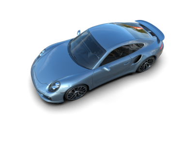 3 boyutlu markalı, daha az kullanışlı bir araba.