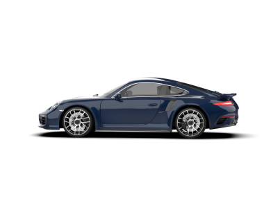 araba beyaz arkaplanda izole edildi