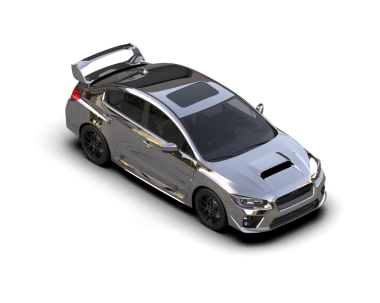 Siyah arkaplandaki araba