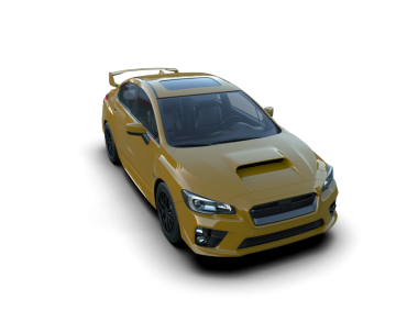 Stüdyo ortamında markasız bir SUV 'un 3 boyutlu çizimi