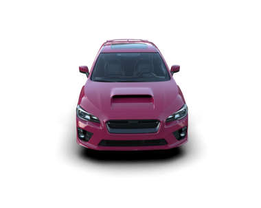 beyaz arkaplanda modern araba